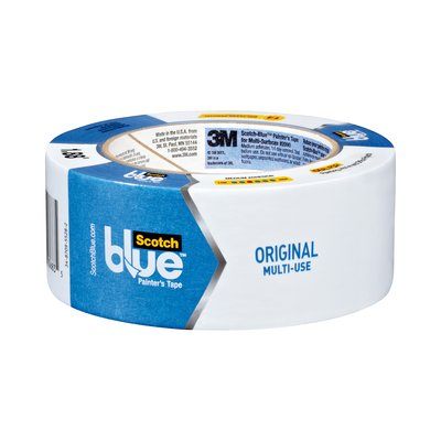 Scotch Blue Painter's Tape 2 Roll Value Pack 1.88 x 60 YD